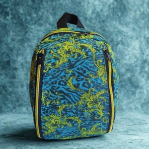 Plecak handmade „Blue Jungle”